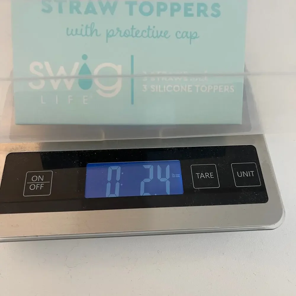 NWT Swig Life Straws Toppers Pumpkin‎ Bow PSL Fun Host Gift Cut to Size